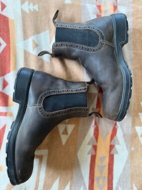 Blundstone Brown Chelsea Ankle Boots 7